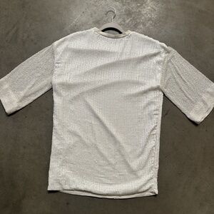 Let Me Be Ivory/White Sequin Mini Dress • Size M